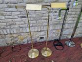 Vintažiniai mid century žalvariniai toršerai - nuotraukos Nr. 3