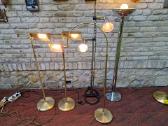 Vintažiniai mid century žalvariniai toršerai - nuotraukos Nr. 13