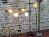 Vintažiniai mid century žalvariniai toršerai - nuotraukos Nr. 14
