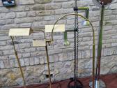 Vintažiniai mid century žalvariniai toršerai - nuotraukos Nr. 18