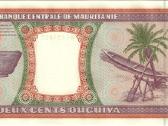 Mauritania 200 ouguiya 2002. Unc. P