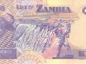 Zambia 100 kwacha 2008. Unc. P