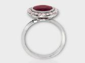 Aukso žiedas su nekaitintu rubinu (4,68ct) - nuotraukos Nr. 4