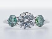 Aukso žiedas su LG briliantais (2,52ct)
