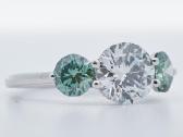 Aukso žiedas su LG briliantais (2,52ct) - nuotraukos Nr. 4