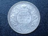 1 rupija 1916m. Britų Indija sidabras 917