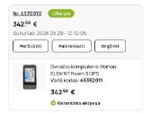 Wahoo Elemnt Roam 3 - nuotraukos Nr. 5
