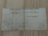Kvitas. 1940. Lietuvos bankas. Pasvalio skyrius - nuotraukos Nr. 2