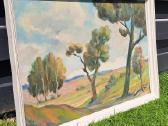 Stasys Šilkaitis „Lietuva“ 1987m. kartonas 54,5x74 - nuotraukos Nr. 2