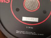 15" coliu garsekalbiai Meyer sound ms 15 - nuotraukos Nr. 5