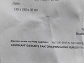 Parduodamas naudotas dvigulis čiužinys 16020032 - nuotraukos Nr. 3