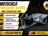 Motociklo priekabos nuoma, moto nuoma Vilnius