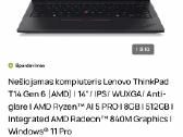 Lenovo Thinkpad T14s Gen 6 Amd – Ryzen 5 Ai Pro - nuotraukos Nr. 2
