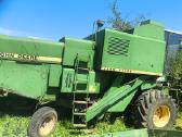 John deere kombainas