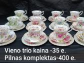 Royal Albert 12 month off flowers servizas - nuotraukos Nr. 3