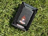 Zippo Matte black “farm on fire naujas