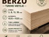 Beržinė fanera grindym, sienom