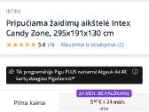 Baseinas - žaidimų aikštelė Candy Zone - nuotraukos Nr. 9