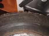 Padangos su ratlankiais 205x70 R15 50€ kaip naujos - nuotraukos Nr. 4
