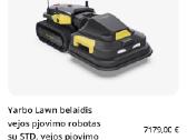Yarbo Lawn belaidis vejos pjovimo robotas