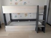 Parduodama Parisot Leo (dėvėta) dviaukštė lova - nuotraukos Nr. 2