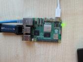 Rasbperry pi 5 4gb + usb c power supply