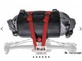 Blackburn Outpost handlebar roll + drybag bikepack