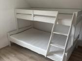 Dviaukštė vaikų lova su čiužiniais - nuotraukos Nr. 5