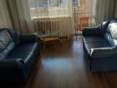 Dvivietė sofa tikros odos