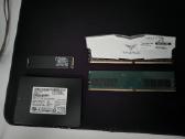 2x8 GB 2400mhz; SSD 192gb; Nvme 256gb