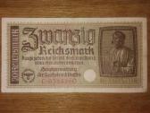 Vokietijos 20 reichsmark banknotas