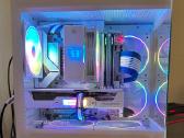 Baltas žaidimų Pc: Rx 9060 XT/ryzen 5/32gb Ddr5