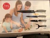 4 dalių Kitchen Queens virtuvinių peiliai - nuotraukos Nr. 4
