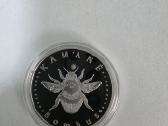 2008 m. 50 Lt sidabrinė moneta "Kamanė" (Proof) - nuotraukos Nr. 2