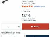 Modula reguliuojami laikikliai stogo bagažinei - nuotraukos Nr. 4