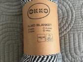 Naujas Okko medvilnės pledas
