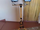 Halogeninės lempos su stovu 2 x 7500lm / 2x400