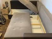 Sofa lova kampas su patalynės dėže 3 vnt - nuotraukos Nr. 4