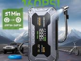 Jump Starteris Power Bank su kompresoriumi - nuotraukos Nr. 3