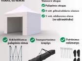 Prekybinė Palapinė 3x3 Balta Zeltpro Proframe - nuotraukos Nr. 3