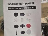 12 dalių karšto oro gruzdintuvės (Air Fryer) pried