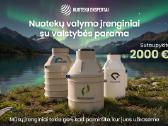 Nuotekų valymo įrenginiai su Valstybės Parama