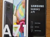 Telefonas Samsung A71 naudotas, 128 GB, juodas