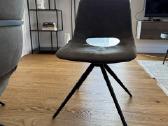 Sofaforma valgomojo kėdės, 6 vnt - pilkos, sukamos - nuotraukos Nr. 7