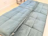 Super Kaina: tamsiai žalia aksominė sofa-lova - nuotraukos Nr. 4