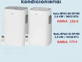 Nauji Kondicionieriai Ballu 3500w, 2600w