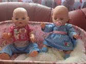 Baby-born lėlytės su lopšiuku