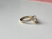 Pandora Double Heart Sparkling Ring - nuotraukos Nr. 4