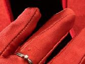 Prabangūs auksiniai 18-18,5 sužadėtuvių žiedai - nuotraukos Nr. 16