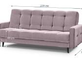 Minkšta sofa-lova „salsa“ su dėže patalynei - nuotraukos Nr. 17